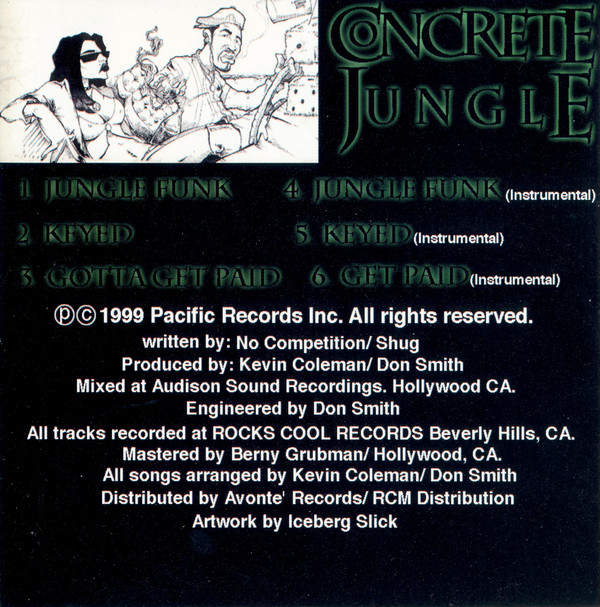 Get Paid by Concrete Jungle (CD EP 1999 Pacific Records Inc.) in